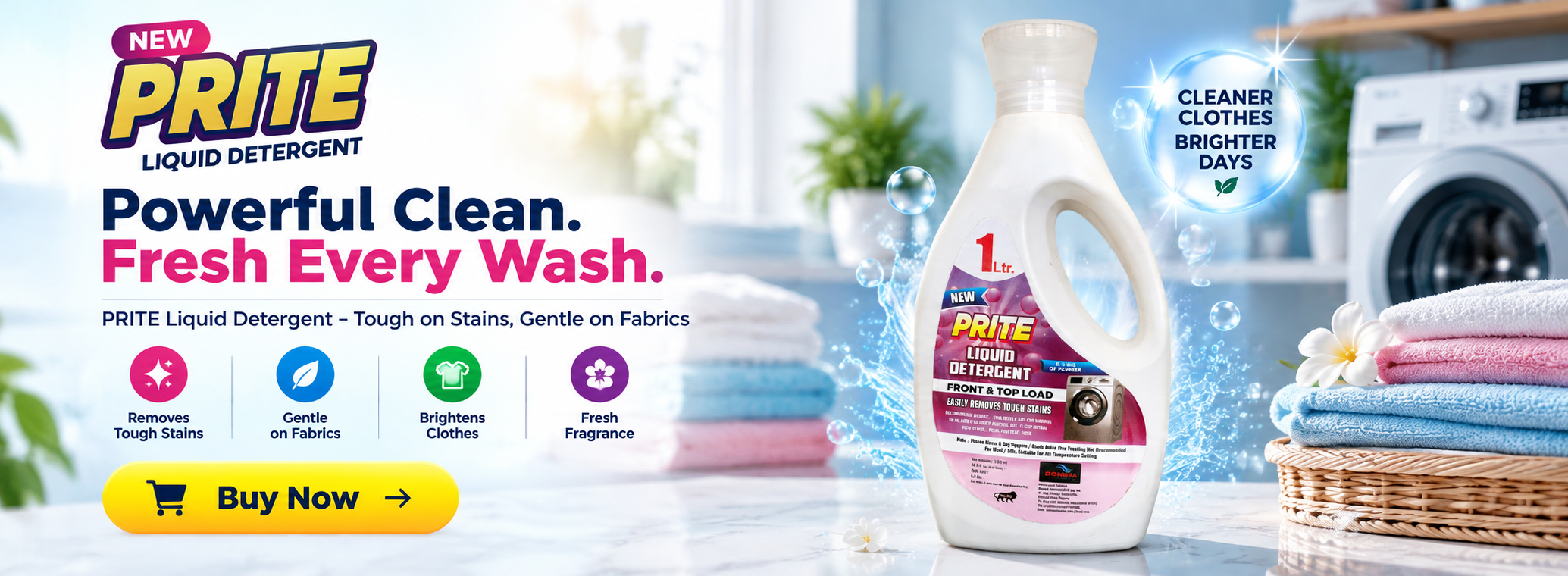 New Prite Liquid Detergent