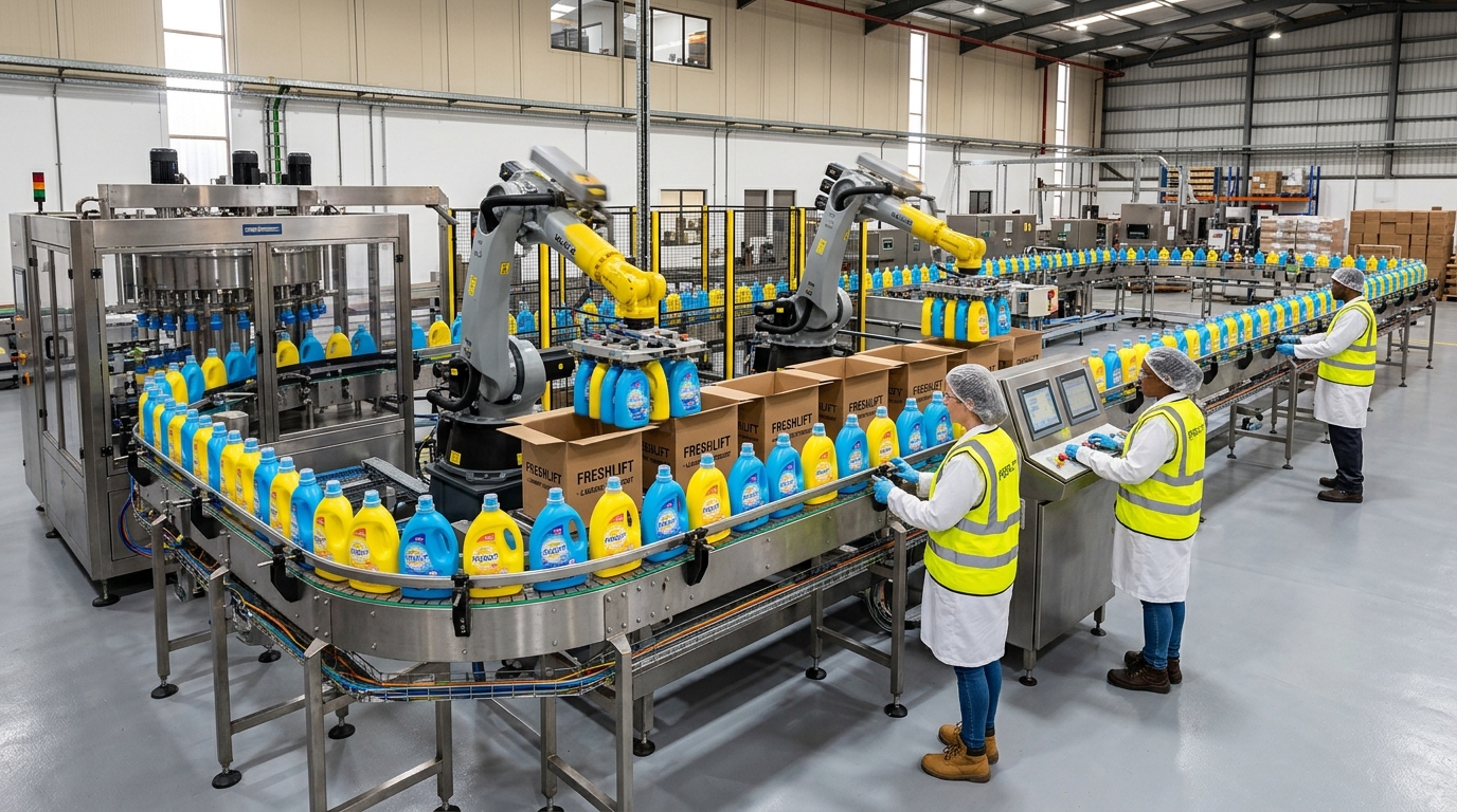 Dongra Automated Packaging & Bottling Facility